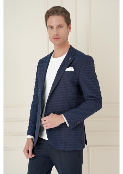 C 695 Slim Fit Lacivert Spor Ceket fiyatları