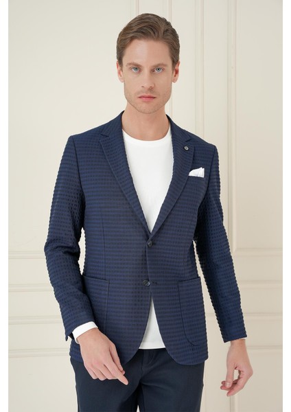 C 695 Slim Fit Lacivert Spor Ceket fırsatları