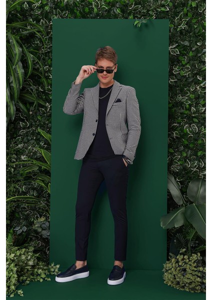 C 638 Slim Fit Lacivert Spor Ceket modelleri
