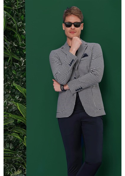 C 638 Slim Fit Lacivert Spor Ceket fırsatları