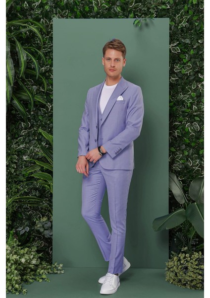 Tk 870 Slim Fit Mavi Klasik Takım Elbise fiyatları