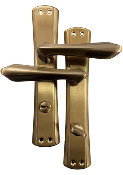 Keops Kapiçino Wc Kapı Kolu-Kolay Montaj, Iç Kapı Kolu, Modern Kapı Kolu (1 Takım)
