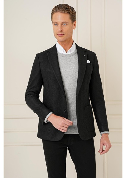 C 689 Slim Fit Siyah Spor Ceket fiyatları