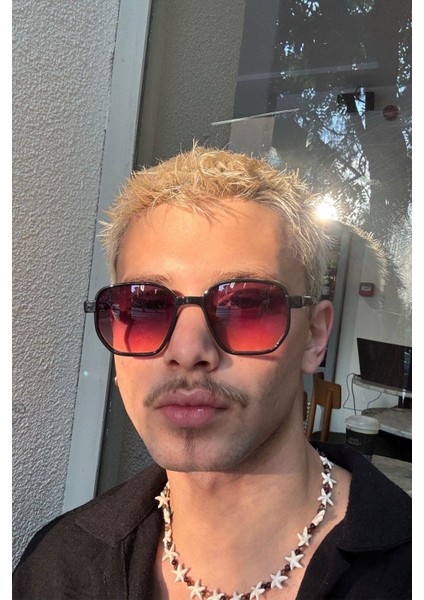 Ozmo Erkek Güneş Gözlüğü Mor Degrade fırsatları