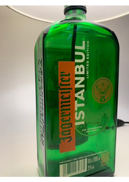 Jagermeıster Istanbul Özel Koleksiyon Şişe Abajur fiyatları