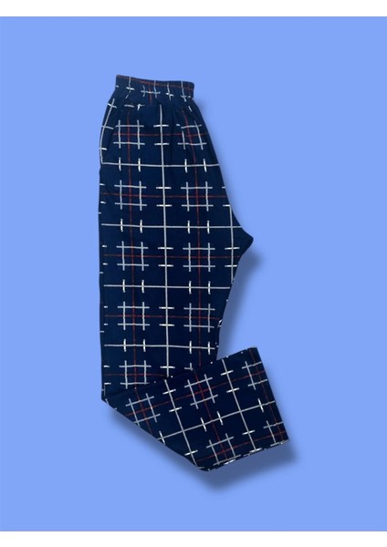 Cepli Ipeksi Dokulu Süet Pijama Alt Unisex