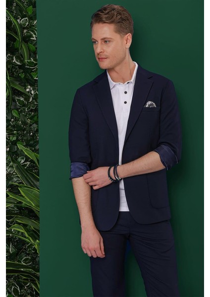 C 639 Slim Fit Lacivert Spor Ceket indirimleri