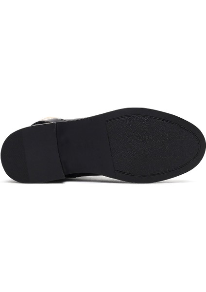 Kadın Siyah Fermuarlı Toka Detaylı Bot 25WFE401018 indirimleri