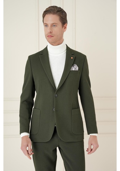 C 694 Slim Fit Nefti Spor Ceket modelleri