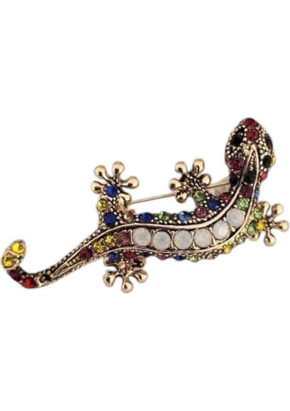 Çelik Broş – Zirkon Taşlı Renkli Modern Hayvan Figürlü Hediyelik Aksesuar Şık Parlak ışıltılı Zarif Tasarım Trend takı Model fiyatları