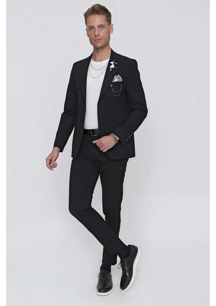 C 632 Slim Fit Siyah Spor Ceket fırsatları