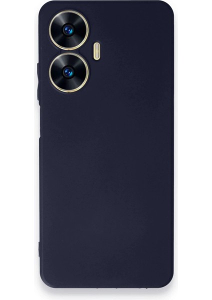Realme C55 Kılıf First Silikon - Lacivert - ASOY3646-7648