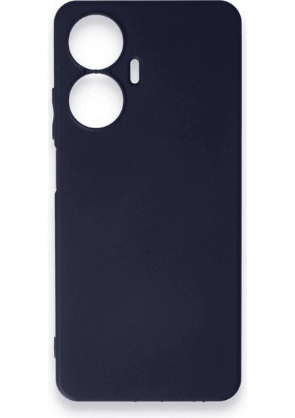 Realme C55 Kılıf First Silikon - Lacivert - ASOY3646-7648 modelleri