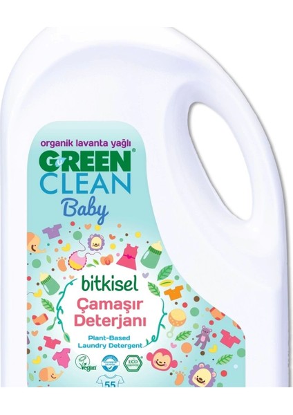 Baby Organik Lavantalı Bitkisel Çamaşır Deterjanı - Bebekler İçin Güvenli ve Doğal fırsatları