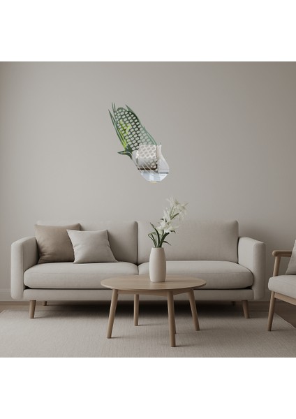 Mısır Temalı Dekoratif Aynalı Tablo - ASOY8788-5153