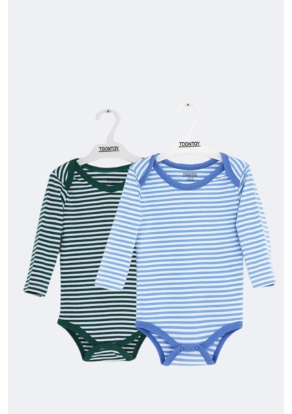 Unisex Çizgili 2 Li Zıbın