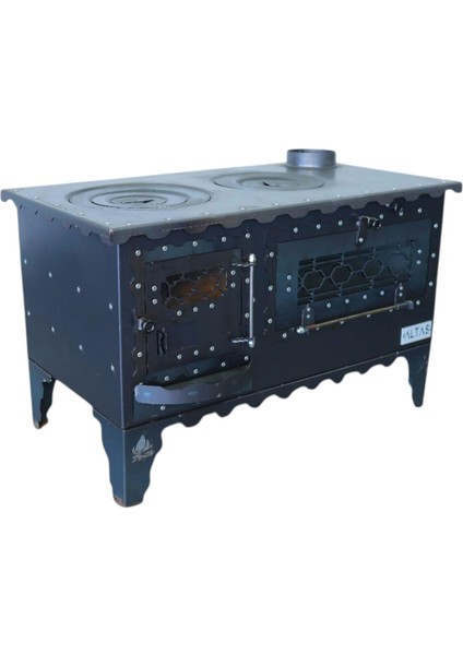 Camlı Altaş Kuzine Soba 4 mm Çok Amaçlı Bahçe Tipi Kuzine Soba Özel El Yapımı Soba fiyatları