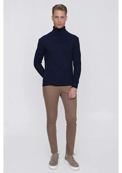 Tr 850 Slim Fit Lacivert Klasik Triko fırsatları