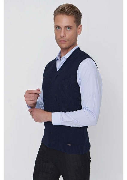 Süveter 01 Slim Fit Lacivert Süveter Triko fiyatları