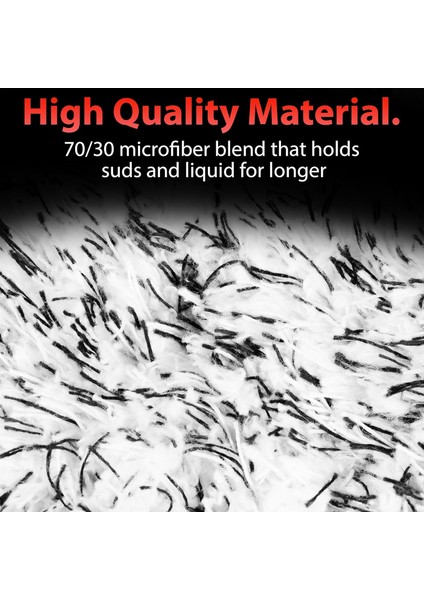 Sturmpanzer Mikrofiber Araba Yıkama Köpürtme Eldiveni 28X22CM Yüksek Emici Özellikli indirimleri