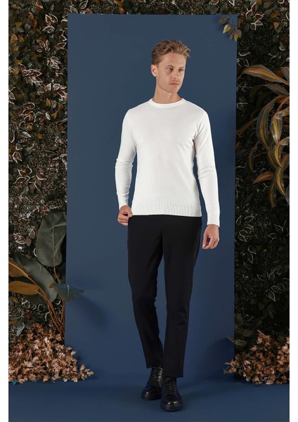 Tr 858 Slim Fit Ekru Klasik Triko fiyatları