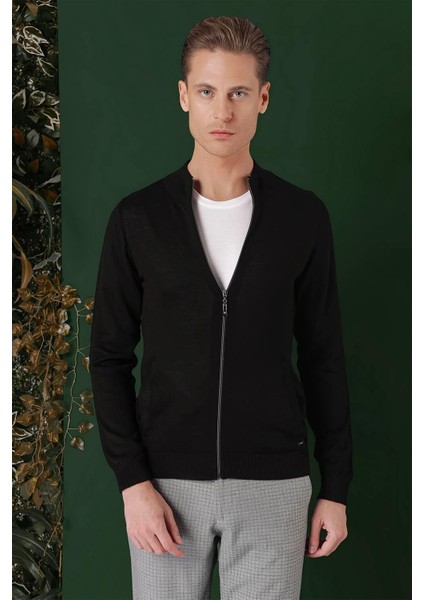 Tr 860 Slim Fit Siyah Klasik Triko fırsatları