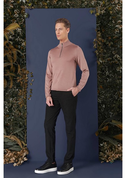 Tr 861 Slim Fit Gül Kurusu Klasik Triko indirimleri