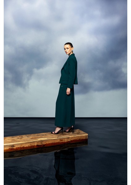 Kısa Kesim Tek Düğmeli Ceket 26W50809 modelleri