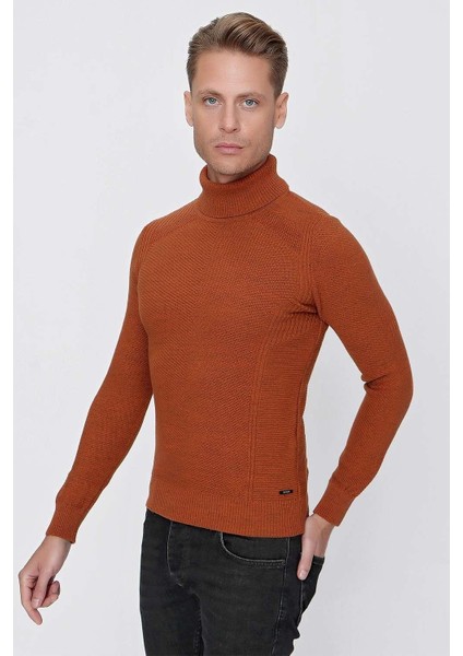 Tr 847 Slim Fit Kiremit Klasik Triko fırsatları