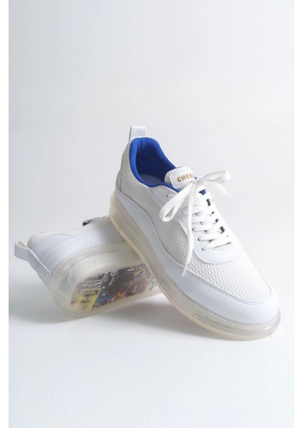 CH181 - Rrt Ipekyol Erkek Ayakkabı Beyaz / Sax Mavı fiyatları