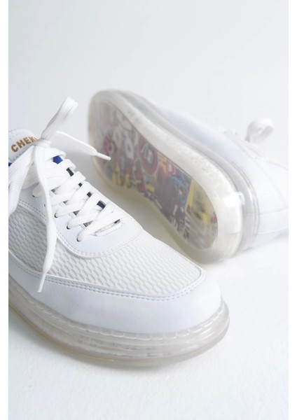 CH181 - Rrt Ipekyol Erkek Ayakkabı Beyaz / Sax Mavı modelleri