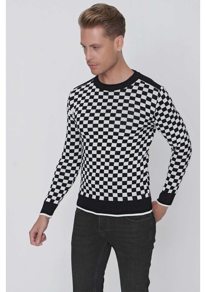 Tr 843 Slim Fit Siyah Klasik Triko fiyatları