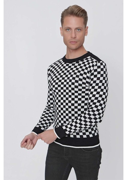 Tr 843 Slim Fit Siyah Klasik Triko fırsatları