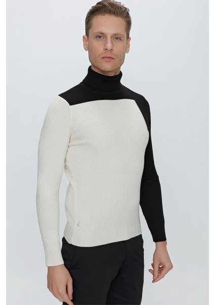 Tr 842 Slim Fit Ekru Klasik Triko fırsatları