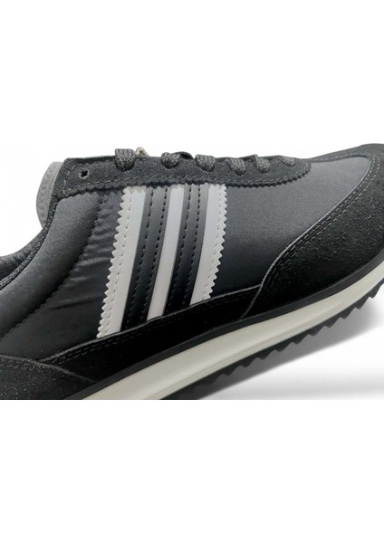 6228 Erkek Spor Ayakkabı - Siyah-Beyaz - 44