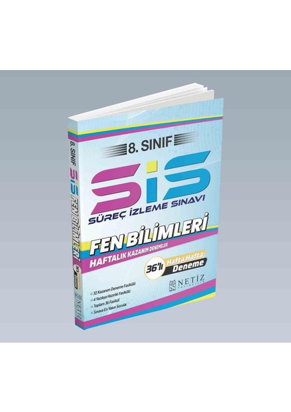 Netiz 8.sınıf Fen Bilimleri Sis Süreç Izleme Sınavları ( Haftalık Kazanım Denemeleri)