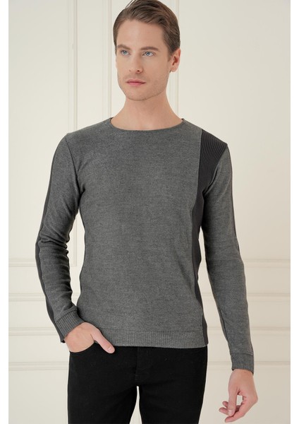 Tr 871 Slim Fit Antrasit Klasik Triko fiyatları