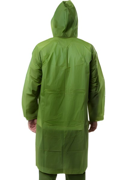 Kadın Erkek Yağmurluk Kapüşonlu Çıtçıtlı Eva Koyu Yeşil Asker Yeşili Yağmurluk BYMMRC881R1 indirimleri