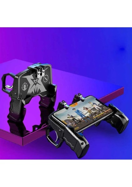 Pubg Mobile Tetik Gamepad Aparat 6,5 Inçe Kadar Tüm Telefonlara Uyumlu Silah Tasarım fırsatları