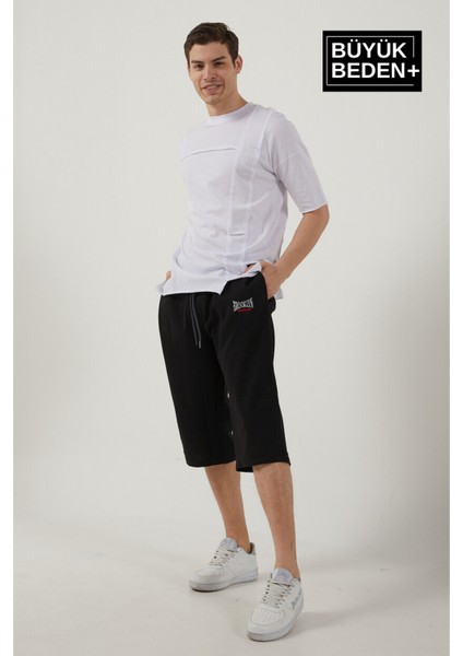 Erkek Büyük Beden N.brooklyn Baskılı Standart &regular Kalıp Şort SPR25BSR089