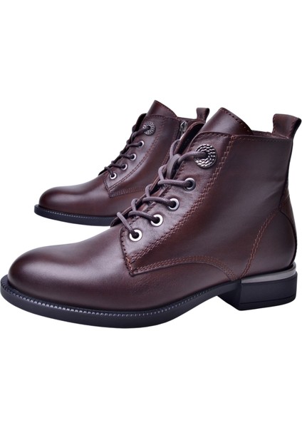 D25KB-8515 Kadın Deri Bot indirimleri