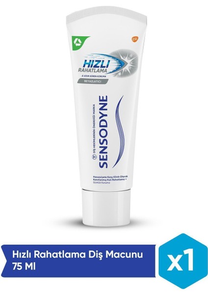 Onarıcı Diş Macunu - Hızla Rahatlatan, 75 ml fırsatları