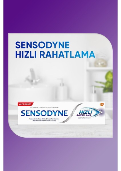 Onarıcı Diş Macunu - Hızla Rahatlatan, 75 ml