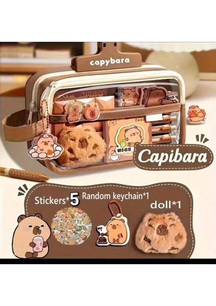 Desenli Şeffaf Kalemlik modelleri