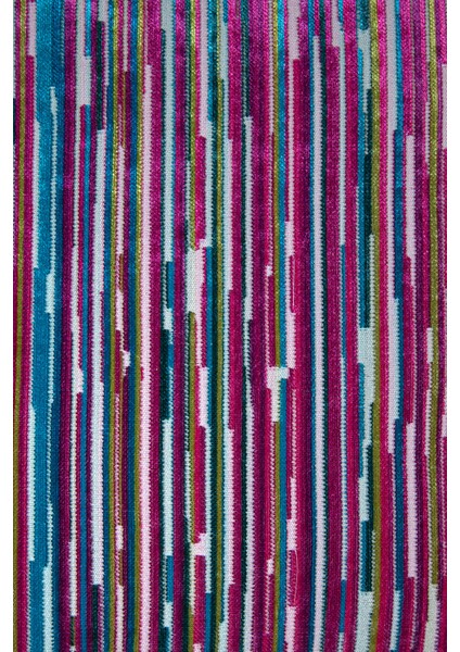 Şerit Kadife Kırlent Kılıfı Pembe 43X43 fiyatları