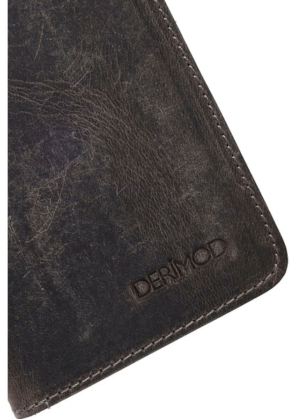 Erkek Gri Deri Kartlık 000A2D3155CR