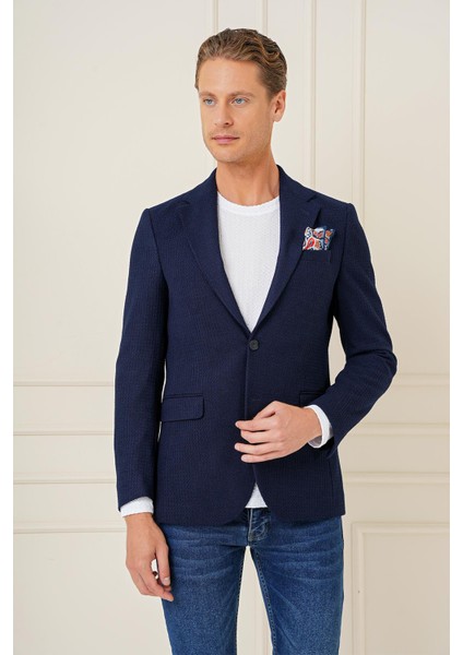 C 686 Slim Fit Lacivert Spor Ceket fiyatları