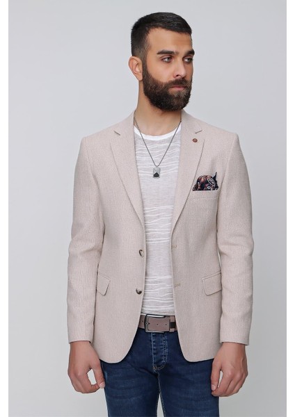 C 613 Slim Fit Bej Spor Ceket fiyatları