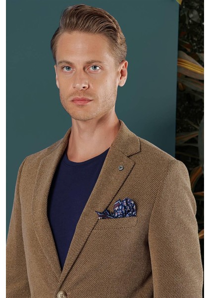 C 653 Slim Fit Camel Spor Ceket indirimleri