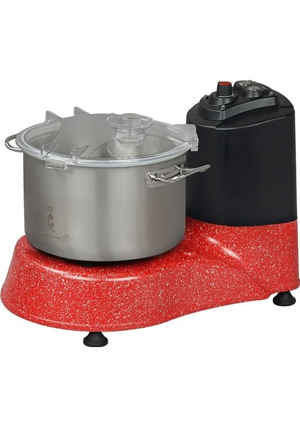 SZP01.E11 Z5F Sebze Parçalama Makinesi, 8 L, Kırmızı